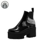 Bottes Gothiques Plateforme Chaîne Chelsea — Univers Gothique (vue 5)