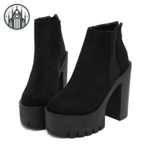 Bottes Gothiques Velours British — Univers Gothique