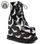 Bottes Gothiques à Plateforme: Un Style D’enfer! - 35.5