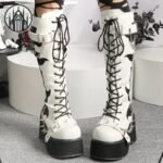 Bottes Gothiques Plateforme Synthétique — Univers Gothique (vue 5)
