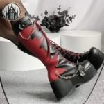 Bottes Gothiques Plateforme Synthétique — Univers Gothique (vue 4)