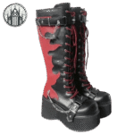 Bottes Gothiques Plateforme Synthétique — Univers Gothique