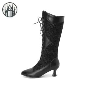 Bottes Gothiques Dentelle Victorienne — Univers Gothique