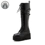 Bottes Gothiques Hautes: Confort Durable Et Style Unique - 35