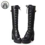 Bottes Gothiques Pour Femmes - Livraison Offerte