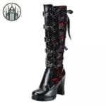 Bottes Gothiques Pour Une Allure Captivante - Fire Hell / 34