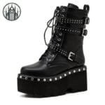 Bottes Style Gothique: Confortable Résistant Et Unique - 34
