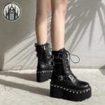 Bottes Style Gothique: Confortable Résistant Et Unique