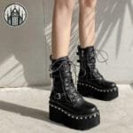 Bottes Style Gothique: Confortable Résistant Et Unique