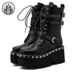 Bottes Style Gothique: Confortable Résistant Et Unique