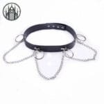 Boucle De Ceinture Gothique En Cuir Pu 3cm - Style Excitant!