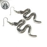 Boucle d&rsquo;oreille Gothique Serpent Femme Alliage — Univers Gothique (vue 2)
