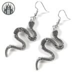 Boucle d&rsquo;oreille Gothique Serpent Femme Alliage — Univers Gothique