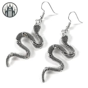 Boucle d’oreille Gothique Serpent Femme Alliage — Univers Gothique