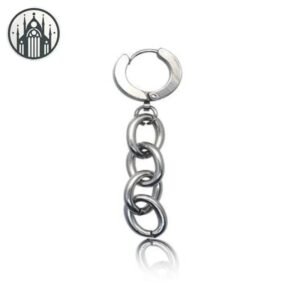 Boucle d’oreille Gothique Punk Unisexe Alliage — Univers Gothique