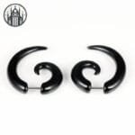 Boucles D’oreilles Gothique Araignée En Acier Inoxydable 316l