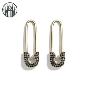 Boucle d’oreille Gothique Épingle Punk Alliage — Univers Gothique