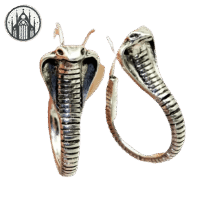 Boucle d’oreille Gothique Dent Vampire Cobra — Univers Gothique