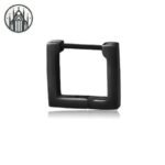 Boucle d&rsquo;Oreille Gothique Acier Inoxydable — Univers Gothique (vue 3)