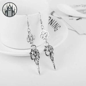 Boucles D’oreilles Gothique En Forme De Cercueil - Livraison Standard Offerte!