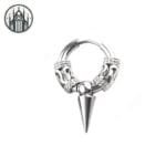 Boucles D’oreilles Gothique Macabre - Style Punk Rock Unique - Métal