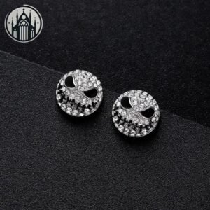 Boucle d’oreille Gothique Jack Skellington Cuivre — Univers Gothique