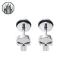 Boucles D’oreilles Gothique Serpenté: Livraison Standard Offerte - Argent