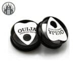 Boucles D’oreilles Gothique Tunnel De Corneille: Livraison Offerte! - 10mm