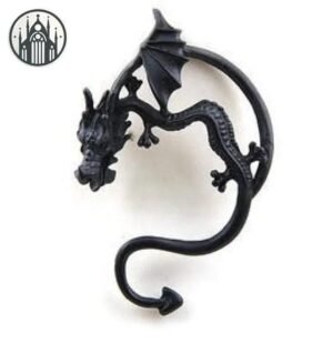 Boucles Oreilles Gothique Dragon Femme — Univers Gothique