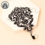 Bracelet Gothique Dentelle Romantique — Univers Gothique (vue 9)