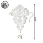 Bracelet Gothique Dentelle Romantique — Univers Gothique (vue 6)