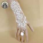 Bracelet Gothique Dentelle Romantique — Univers Gothique (vue 8)