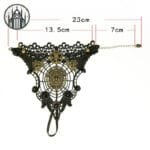 Bracelet Dentelle Noire Retro Chic