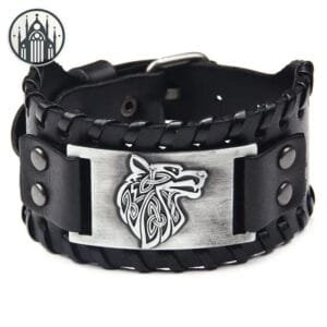 Bracelet En Cuir Gothique Pour Homme 3 Bracelet En Cuir Gothique Pour Homme