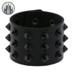 Bracelet Gothique Ajustable: Détails Soignés Et Style Unique - Bl Black