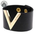 Bracelet Gothique Ajustable: Détails Soignés Et Style Unique - v Goth