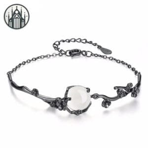 Bracelet Gothique Alien Sombre: Style Instantané!