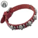 Bracelet Gothique: Charisme Instantané! Rouge