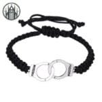 Bracelet Gothique Cristal: Charme Instantané! Argent
