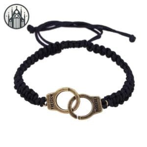 Bracelet Gothique Cristal: Charme Instantané! Or