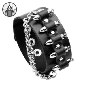 Bracelet Gothique Dragon Alliage Zinc — Univers Gothique