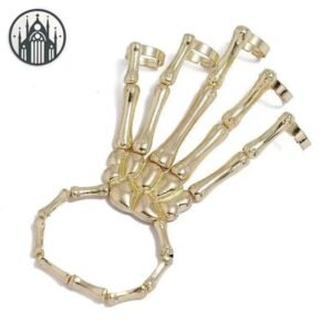 Bracelet Gothique Main Squelettique Femme — Univers Gothique