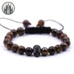 Bracelet Gothique Les Ténèbres De L’infini- Livraison Standard Offerte - Oeil De Tigre