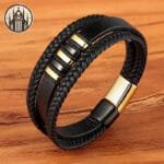 Bracelet Gothique Noir: Le Style Alternatif Parfait - 2 / 19cm