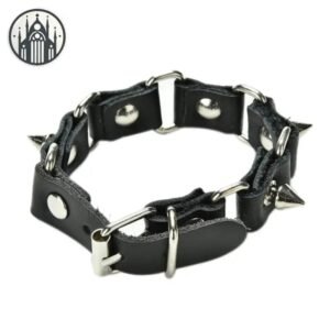 Bracelet Gothique Rivet Punk Rock — Univers Gothique