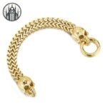 Bracelet Gothique Punk Acier Inoxydable Homme — Univers Gothique (vue 6)
