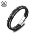 Bracelet Gothique Sombre: Style Chic Et Minimaliste - Argenté 21cm