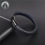 Bracelet Gothique Sombre: Style Chic Et Minimaliste - Bleu 23cm