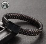 Bracelet Gothique Sombre: Style Chic Et Minimaliste - Marron 23cm