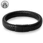 Bracelet Gothique Simili Cuir Minimaliste